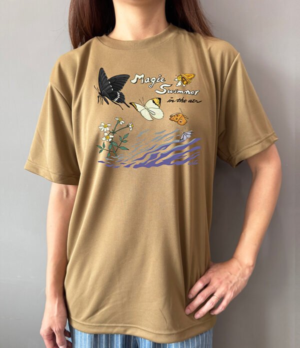 新品預購-泳動的蝶翼-五科蝴蝶生態T恤